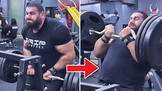 R.I.P EVERYONE! LEVAN CURLS 160KG LIKE NOTHING!