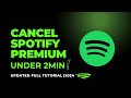 How To Cancel Spotify Premium Subscription (Updated 2024)