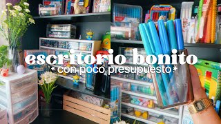 Organiza tu escritorio con poco presupuesto ✨