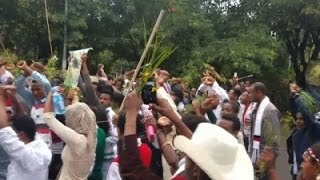 Raw: Dozens Dead During Stampede in Ethiopia