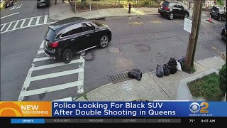 NYPD: Black SUV sought in Queens double-shooting