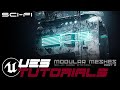 UE5 Tutorial Part2 | Sci-Fi Modular and High-Poly Meshes | Goliath WorkStation Pack