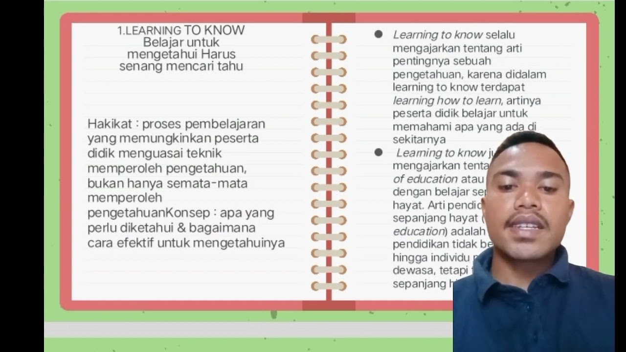 Video UTS Belajar Dan Pembelajaran Tentang 4 Pilar Pendidikan Unesco ...