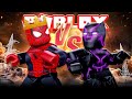 Fighting As SPIDERMAN vs BLACK PANTHER In ROBLOX