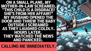 MY HUSBAND THREW OUR BABY OUT OF A PLANE—HOURS LATER, THE NEWS LEFT THEM IN PANIC