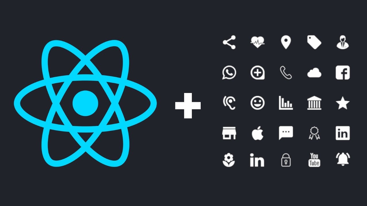 The Best Way To Use Icons In React (with React Icons) - YouTube