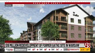 Redevelopment of former Gatke site in Warsaw, Indiana, set at $6 million