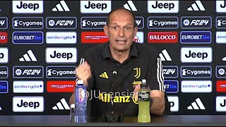 Conferenza stampa ALLEGRI pre Torino-Juve: "John Elkann ha nominato solo Giuntoli e non me? Dico..."