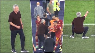 Roma-Sassuolo 2-1, Mourinho sotto la Curva Sud: la partita vissuta dallo \