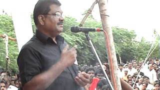 Kolathur Mani tearing Speech On Comrade Senkodi Funeral