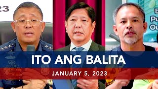 UNTV: Ito Ang Balita | January 5, 2023