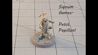 Signum Games- Petit Papillon and her big 'ol crossbow!