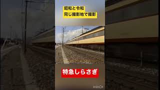 【昭和と令和】特急しらさぎ比較　同じ撮影地で　#東海道本線