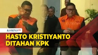 Hasto Kristiyanto Ditahan KPK, Tangan Diborgol dan Berbaju Tahanan!