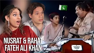 SUFI MUSIC is INCREDIBLE! Waleska & Efra react to Nusrat Fateh Ali Khan & Baby Rahat Fateh Ali Khan