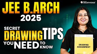 Must-Know Secret Tips \u0026 Tricks for Drawing 🎯| JEE B.Arch 2025 Preparation 🎨| Don't Miss Out ⚠️