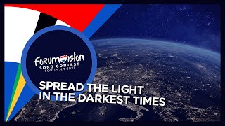 Forumvision 2021: Spread the light in the darkest times - Eurovision 2021
