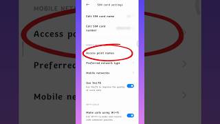 Jio 5G APN settings 2024||😱😱#shorts #jio #youtubeshorts