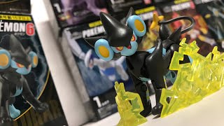 Shodo Pokémon 6 Luxray 3” Inch Bandai Action Figure Review