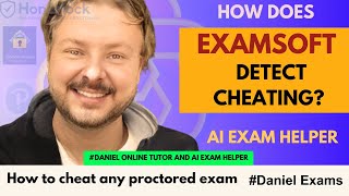 How does Examsoft detect cheating ?