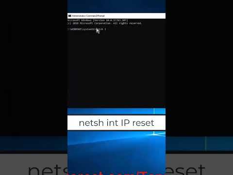 How to Reset network settings windows 10 | Clear network cache windows 11 | eTechniz.com