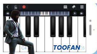 Toofan piano notes | Toofan piano tutorial | Kgf 2 | Ravi Basrur | Yash |