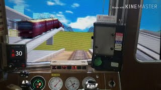 【A列車で行こう3D】阪急神宝線 オリジナルダイヤ 環状線を1周する電車を作ってみたw