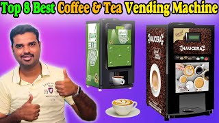 ✅Top 8 Best Coffee, Tea Vending Machine In India 2024 With Price |Vending Machine Review \u0026Comparison