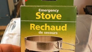 COGHLANS Emergency Stove product test