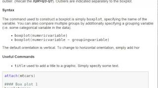 Boxplots | R Programming for Beginners