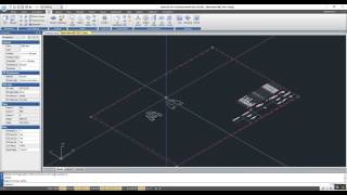 ไม่ใช่แค่วัตถุ 3D แต่วัตถุ 2D ก็ใช้คำสั่ง 3D Rotate ในCAD