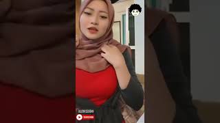 Jilbab Ketat Tanktop Merah - PART 2 #jilboobs #jilboob #jilbabketat