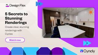 Design Flex - Webinar - 5 Secrets to Stunning Renderings with Version 14.8