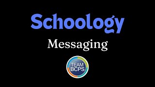 Schoology Messages