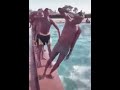 Nigerian navy swimming trainings