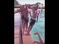 Nigerian navy swimming trainings