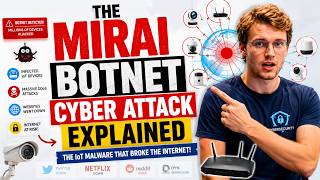The Mirai Botnet Cyber Attack Explained | The Cyberattack That Broke the Internet