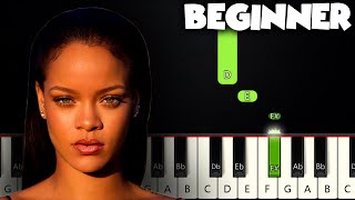 Diamonds - Rihanna | BEGINNER PIANO TUTORIAL + SHEET MUSIC by Betacustic