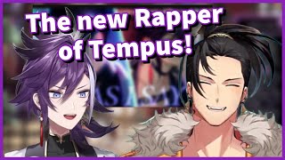 Shinri is becoming THE RAPPER of TEMPUS! 【Holostars EN |Banzoin Hakka】