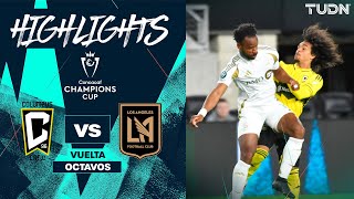 HIGHLIGHTS - Columbus Crew vs LAFC | CONCACAF Champions Cup 2025 | 8vos VUELTA |TUDN