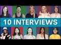 10 Interviews Learn English Questions and Answers