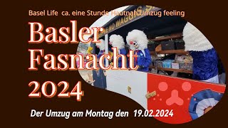 Basler Fasnachtsumzug 19.02.2024  Eini Schdund Fasent  #basel #baslerfasnacht #fasnacht