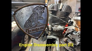 Peugeot s157b  -  engine disassembly part 2/2