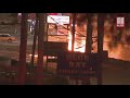 Fire breaks out along Cheshire Bridge Road in Atlanta