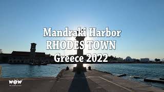 Mandraki Harbor RHODES TOWN Greece 2022