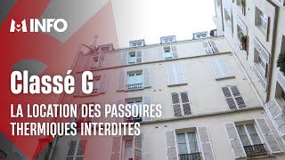 Les logements classés G au DPE ne peuvent plus être loués