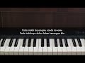 duka last child piano karaoke by andre panggabean