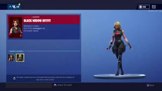 All Pickaxes In Fortnite Videos 9tube Tv - new black widow skin emote pickaxe in updated item shop fortnite update day