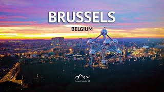 Brussels Belgium in 4K | Bruxelles City (2020)