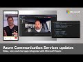 Enterprise-grade Video, Voice, & Chat | Azure Communication Services